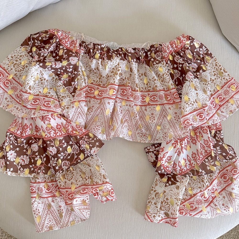 Mare Mare x Anthropologie NWT off the shoulder top | cropped| size Small